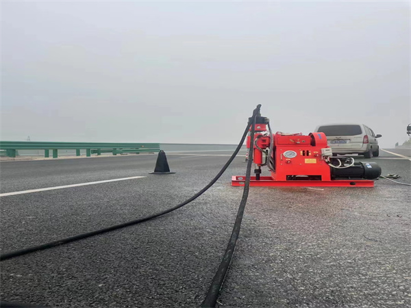 曹妃甸马路路基路面开裂下沉注浆加固灌浆